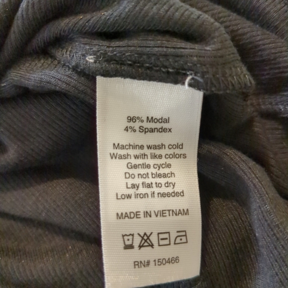 Goldray Women's Garima Asymmetrical Cold Shoulder Black Top , NWT Size XL - Picture 7 of 8